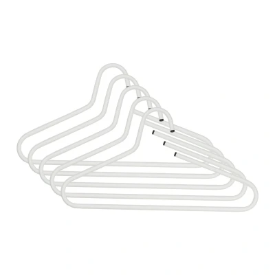 Afbeelding van Spinder Design Kledinghanger VICTORIE (Set van 5) Wit