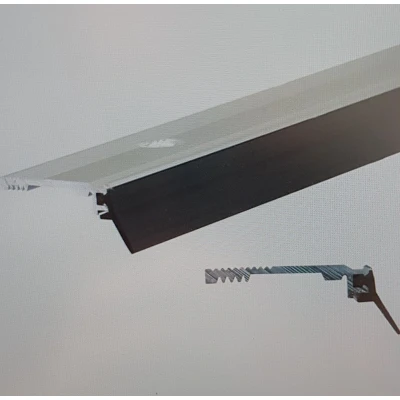 Afbeelding van Ellen tochtprofiel slijtdorpel aluminium ANB 6 AR 100 cm DHZ 5,8 mm voorgeboord en verzonken 330500261