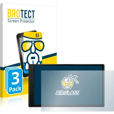 Afbeelding van BROTECT Screenprotector voor Garmin dezl LGV610 Folie Beschermfolie Beschermglas transparant (3 Stuks)
