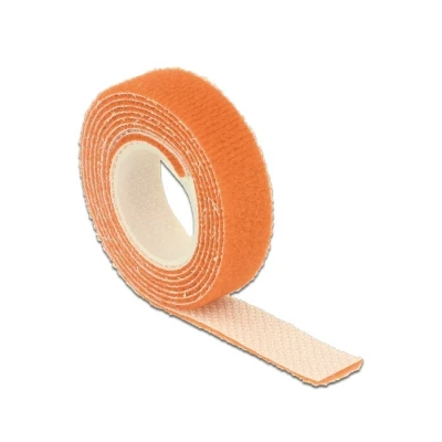 Afbeelding van Klittenband 1 meter Oranje Delock