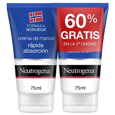 Afbeelding van Handcrème Neutrogena momentopname Absorptie (2 x 75 ml)