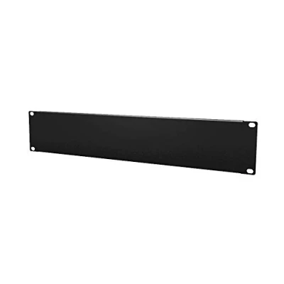 Afbeelding van Infitronic INRB112STL 19 inch stalen rackpaneel/blindafdekking/blinde afdekplaat (2 HE, U rackpaneel)