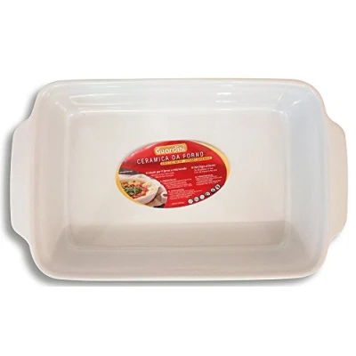 Afbeelding van Guardini C00TC7 ovenschotel, rechthoekig, groot, 36 x 24 cm, keramiek, wit