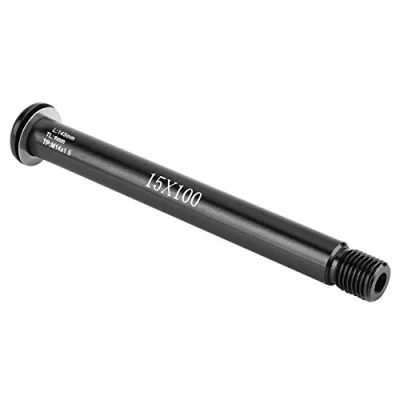 Afbeelding van Tbest Icleta Vorkas, 15 x 100 mm, doorgangas, vork, voorwiel, snelspanner, as, Icleta, mountainbike, vooras, vervanging voor SC32 34 36