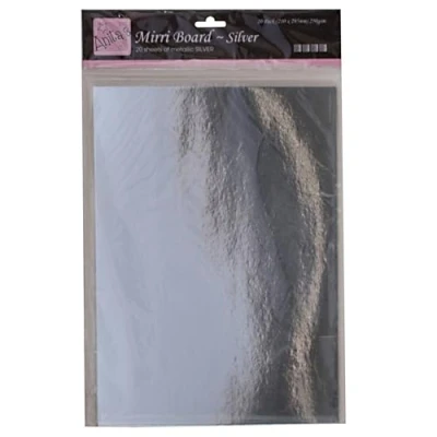 Afbeelding van Anitas Mirribord, zilver, A4, 250 g/m², 20 stuks