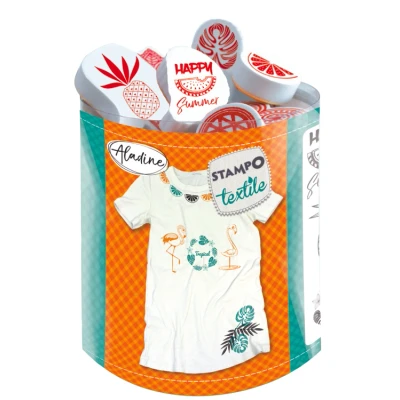 Afbeelding van STAMPO TEXTILE TROPICAL 2