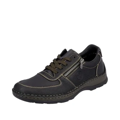 Afbeelding van Rieker Veterschoenen met verfijnde siernaad, vrijetijdsschoen, lage schoen, veterschoen