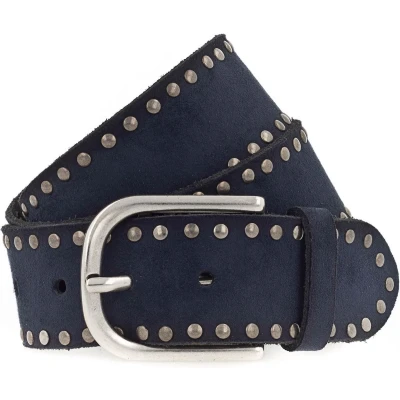 Afbeelding van Vanzetti Riem, Dames, Maat: 100, Navy