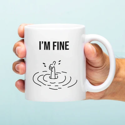 Afbeelding van Mok I&#039;m fine