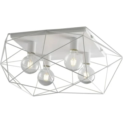 Afbeelding van ECO Light I ABRAXAS PL4 BCO Plafondlamp E27 240 W Wit