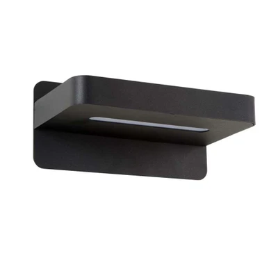 Afbeelding van Lucide bedlamp Atkin zwart 14x25x11,5 cm