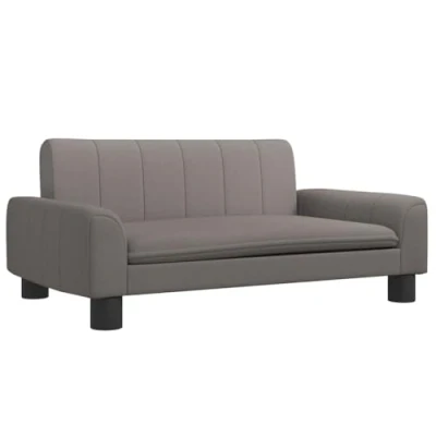Afbeelding van vidaXL Hondenmand 70x45x30 cm stof taupe