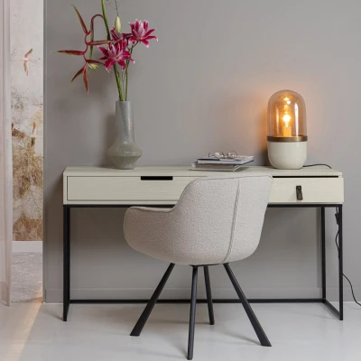 Afbeelding van Woood Silas sidetable/bureau dust Hout