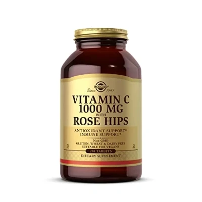 Afbeelding van Vitamine C With Rose Hips (Rozenbottel) 1000 Mg