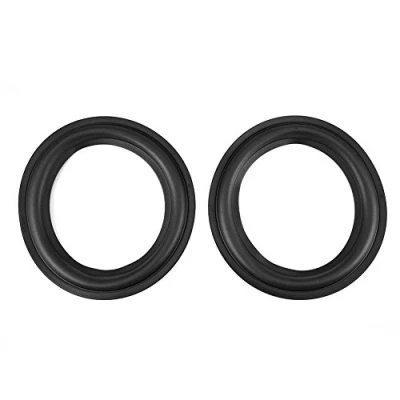 Afbeelding van 2 stks 6 &quot;Geperforeerde Rubber Speaker Foam Edge Surround Ringen Vervanging Reparatie Onderdelen voor of DIY, fietsen kleding