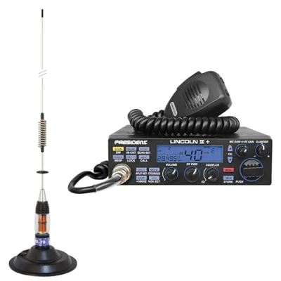 Afbeelding van CB President LINCOLN II + antenn PNI ML70 Radiosats, 70cm, 26 30MHz, 200W