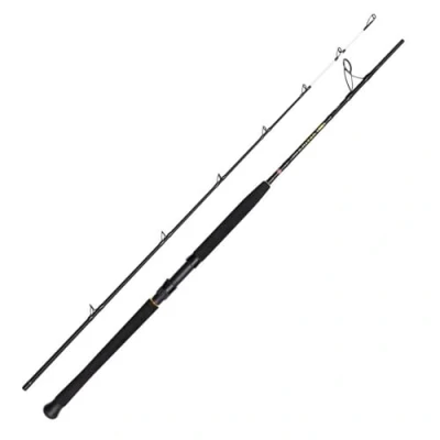Afbeelding van PENN Wrath II Boot Spinhengel, Hengel, Zeehengels, Bootvishengels, Zeebaars tot Heilbot, Gemaakt met Sterke en Responsieve Blanks Kwaliteitscomponenten, Unisex, Assorti, 2.13m, 12 20lb