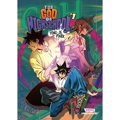 Afbeelding van GOD OF HIGH SCHOOL 01: A WEBTOON Unscrolled Graphic Novel