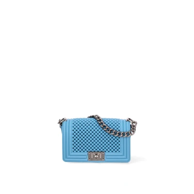 Afbeelding van Marc Ellis handtas Dames LIGHT BLUE AND SILVER