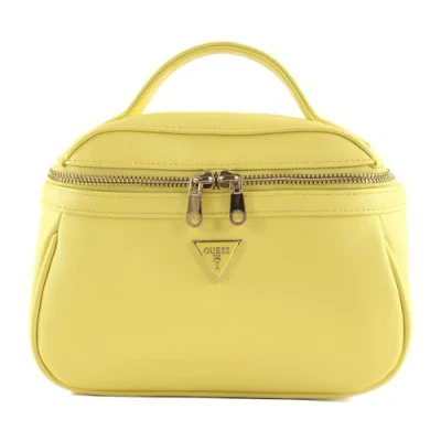 Afbeelding van Guess Toilettas, Dames, Maat: One Size, Yellow