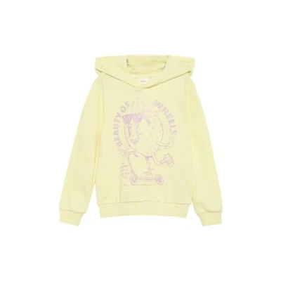 Afbeelding van s.Oliver Hoodie voor kinderen, Maat: 116/122, Helles zitrone