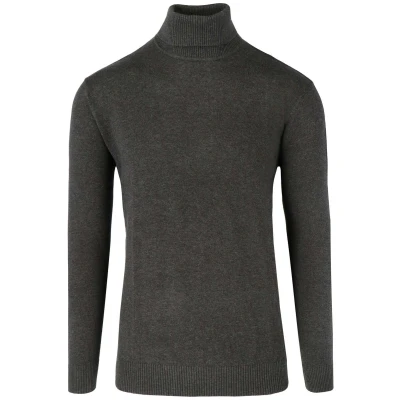 Afbeelding van Redmond Rollkragen Trui, Heren, Maat: 4XL, Anthrazit