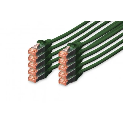 Afbeelding van Cat6 sFTP netwerkkabel 3 meter Groen