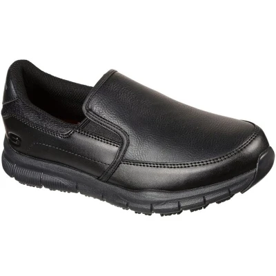 Afbeelding van Skechers Nampa Annod Loafer voor dames, Zwart Synthetisch Pu, 36.5 EU