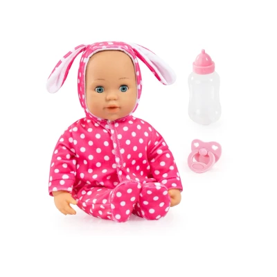 Afbeelding van Bayer Design Babypop Anna First Words (Roze)