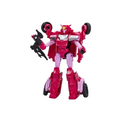 Afbeelding van TRANSFORMERS Toys EarthSpark Warrior Class Elita 1 actiefiguur, 12,7 cm, robotspeelgoed voor kinderen vanaf 6 jaar