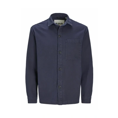 Afbeelding van R.D.D. Royal Denim Division WIDE FIT Lichte jas, Heren, Maat: XXL, Navy blazer