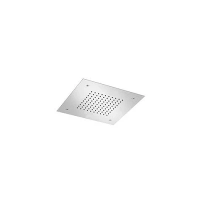 Afbeelding van HotBath Mate inbouwhoofddouche vierkant 30x30cm nikkel Geborsteld