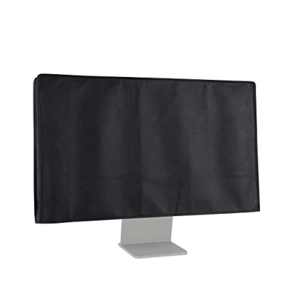 Afbeelding van kwmobile beschermhoes monitor geschikt voor Studio Display hoes Computerscherm cover Computer accessoires PC scherm stofkap in zwart