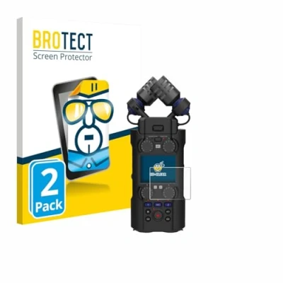 Afbeelding van BROTECT Screenprotector voor Zoom H5 Studio Folie Beschermfolie transparant (2 Stuks)
