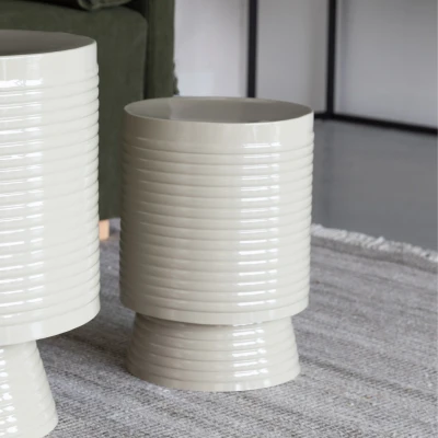 Afbeelding van Maison Bobby Bijzettafel Sven S Beige
