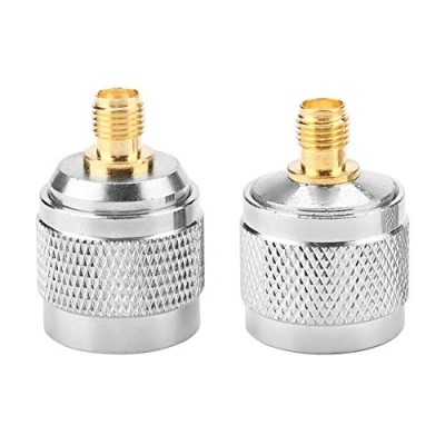 Afbeelding van 2 stuks Type N Male naar SMA Female RF Connector Coax Coaxiale Adapter Test Converter