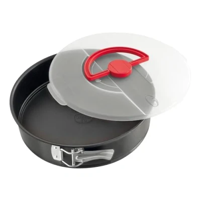 Afbeelding van Dr. Oetker Bake&amp;Go Springvorm met draagdeksel Ø 26 cm