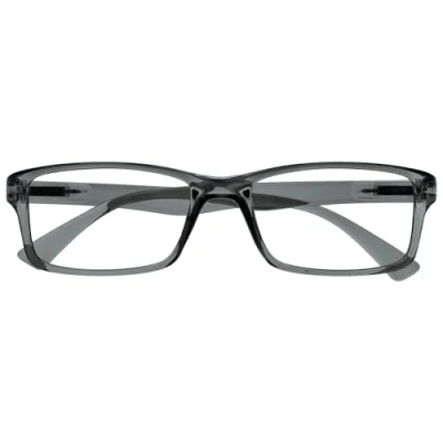 Afbeelding van The Reading Glasses Company Grijze lezers Designer stijl Mens Womens R92 7 +2.00