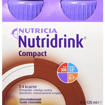 Afbeelding van Nutridrink Compact chocolade 125 ml 4 stuks