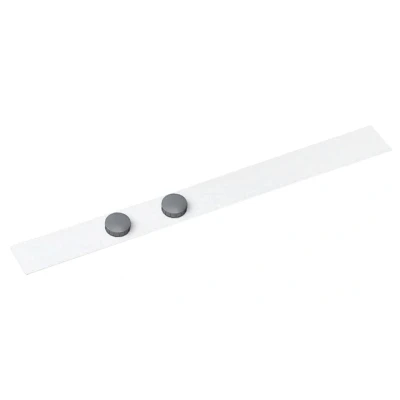 Afbeelding van Wandlijst MAUL Standard zelfklevend 50cm incl 2 magneten wit