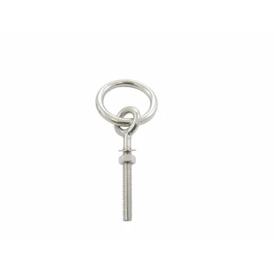 Afbeelding van RVS Oogbout met metrische draad en ring M6 x 60 mm 316