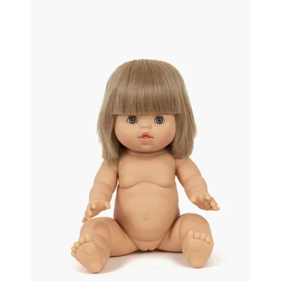 Afbeelding van Minikane pop Yzé met slaapogen 34cm