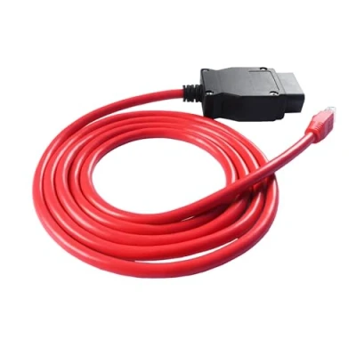 Afbeelding van Dezanyc ENET OBD2 OBD Ethernet kabel RJ45 compatibel met BMW bimmercode F serie ista G codering
