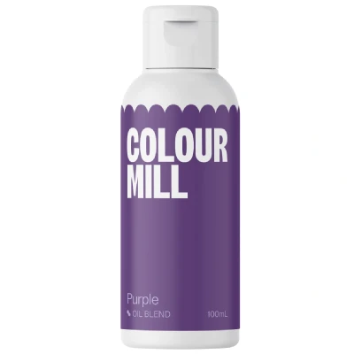 Afbeelding van Colour Mill Oil Blend Voedingskleurstof op Oliebasis Purple 100 ml