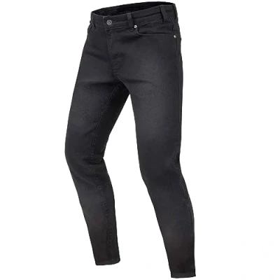 Afbeelding van REBELHORN Classic III motorjeans voor mannen, Kevlar Dupont inzetstukken SAS TEC knie en heupbeschermers, slim fit