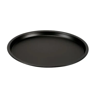 Afbeelding van Barazzoni, Pizzaplaat, diameter 32 cm, koolstofstaal, anti aanbaklaag, gemaakt in Italië