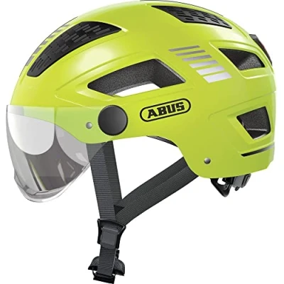Afbeelding van ABUS Hyban 2.0 ACE Stadshelm Stevige Fietshelm Voor Dagelijks Gebruik met ABS hardshell Dames en Heren Geel, Maat M​
