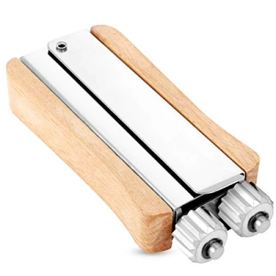 Afbeelding van Jubaopen 1 stks Bijenkorf Tool Draad Bijenteelt Gereedschap Installatie Kabel Crimper Frame Smalle Roestvrijstalen Spanner met Houten Handvat Opruwen