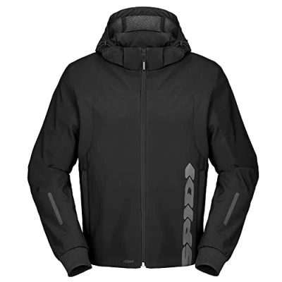 Afbeelding van Spidi Hoodie H2Out II Black Anthracite XL Maat Jas