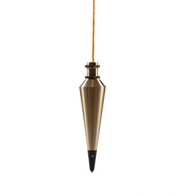 Afbeelding van Swanson Tool Co PB008B 8oz messing schietlood Bob met koord